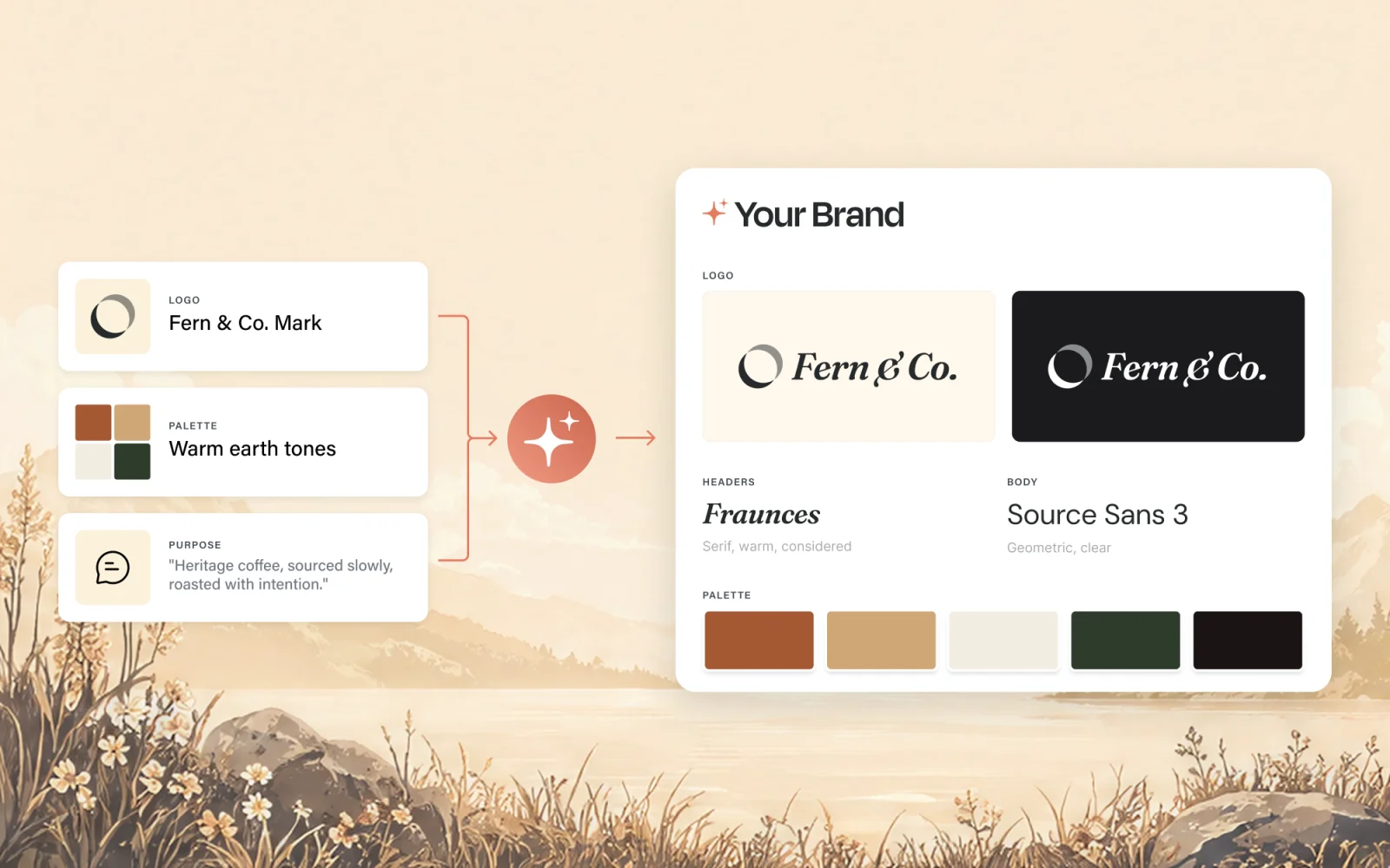 Building a brand with the Design Agent