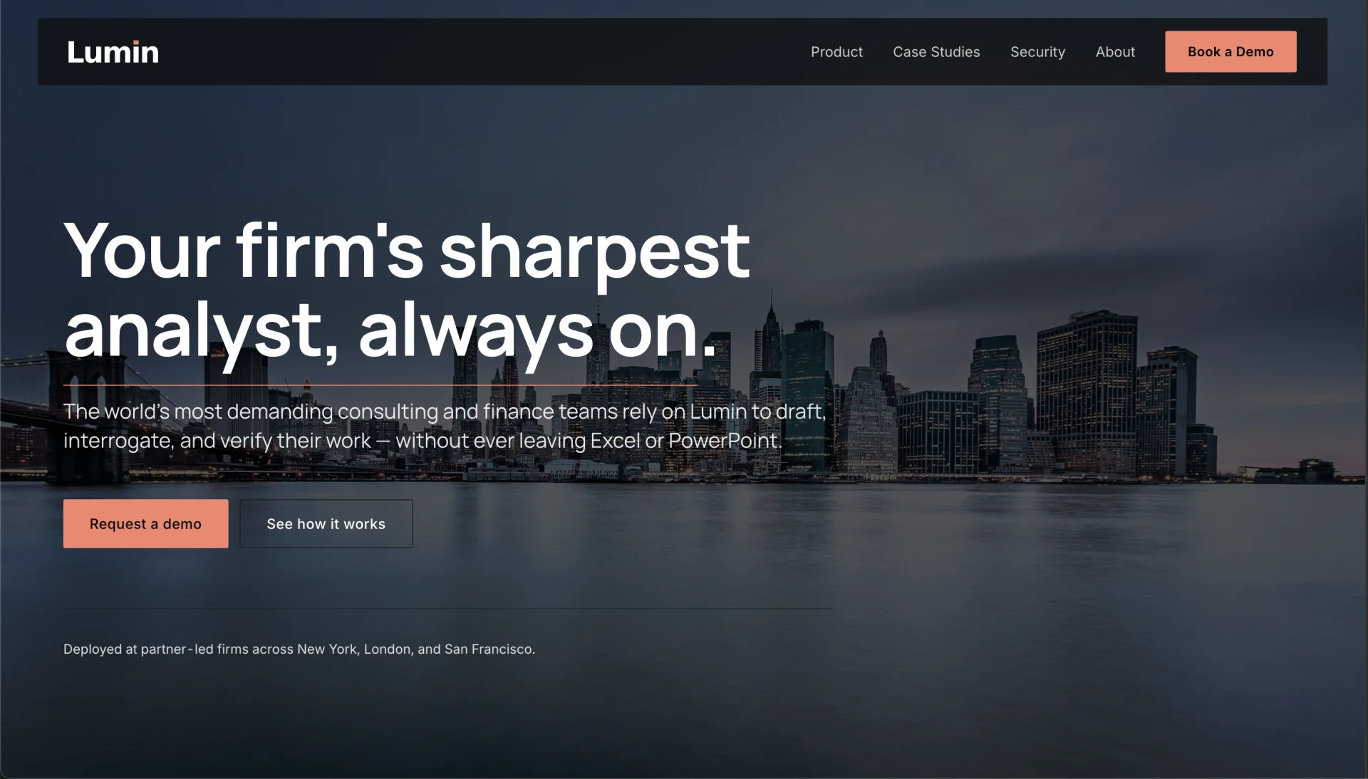 Lumin site preview
