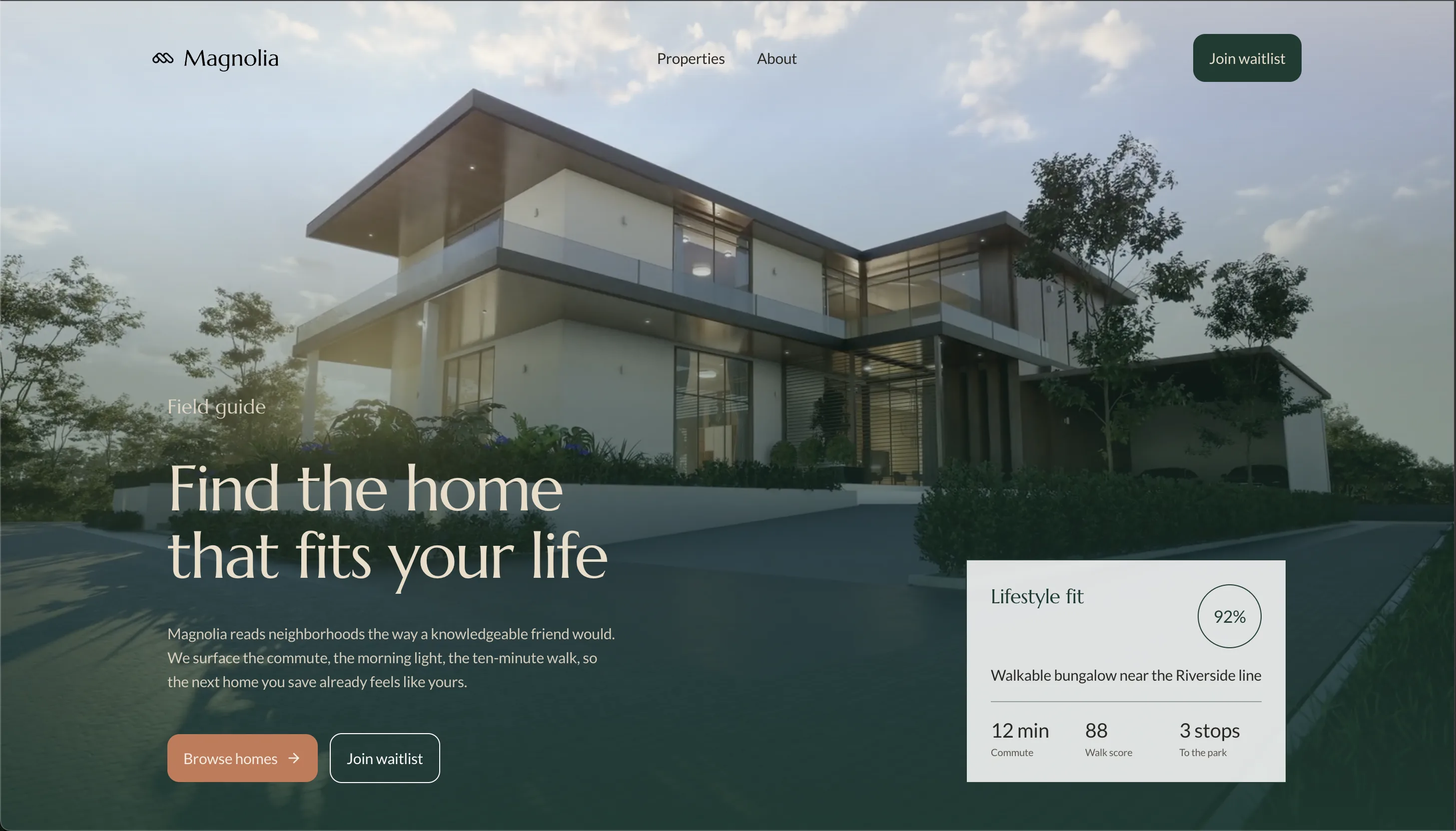 Magnolia site preview
