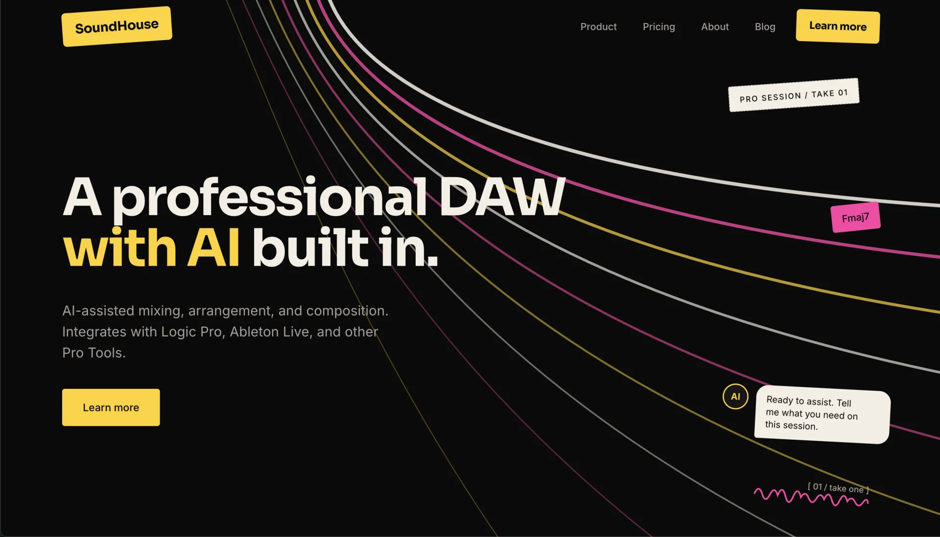 SoundHouse site preview